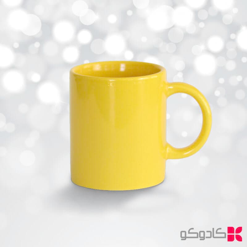 مینی ماگ تمام زرد