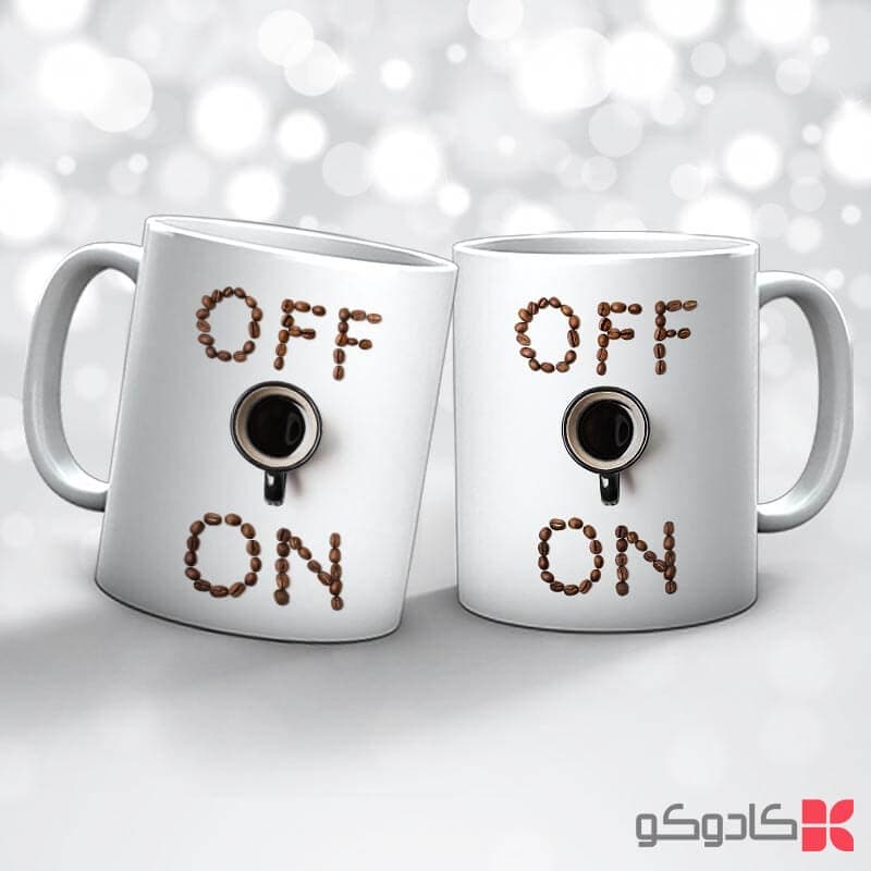 ماگ طرح قهوه کد 66003