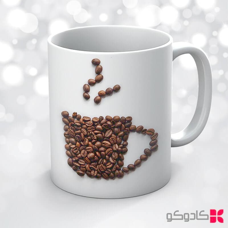 ماگ طرح قهوه کد 66002 — تصویر ۶