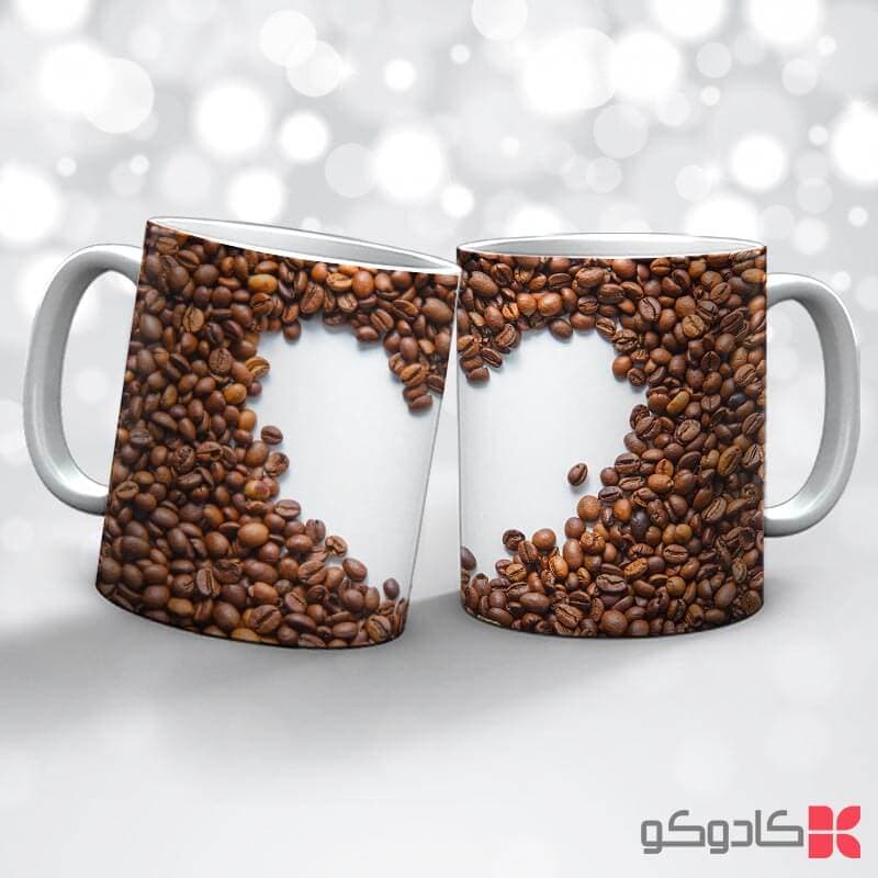 ماگ طرح قهوه کد 66001