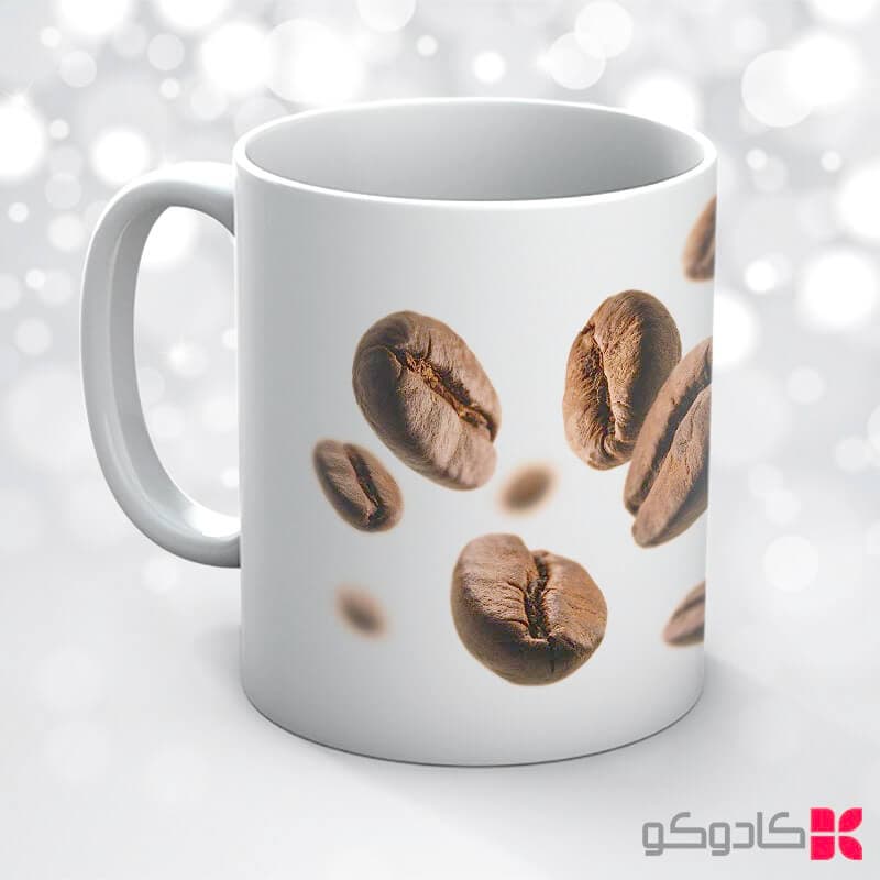 ماگ طرح قهوه کد 66000 — تصویر ۴