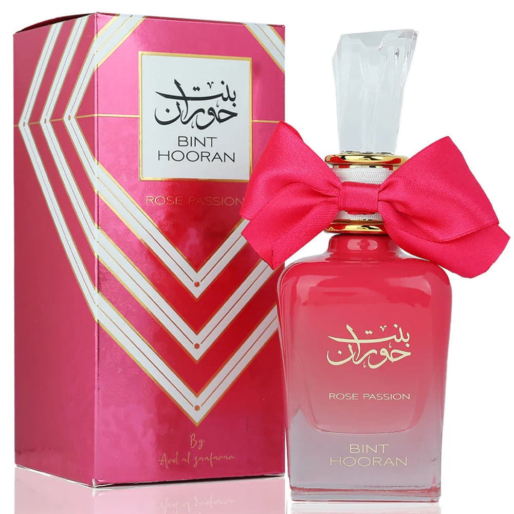 ادوپرفیوم بنت حوران رز پشن ارض الزعفران Bint Hooran Rose Passion Ard Al Zaafaran