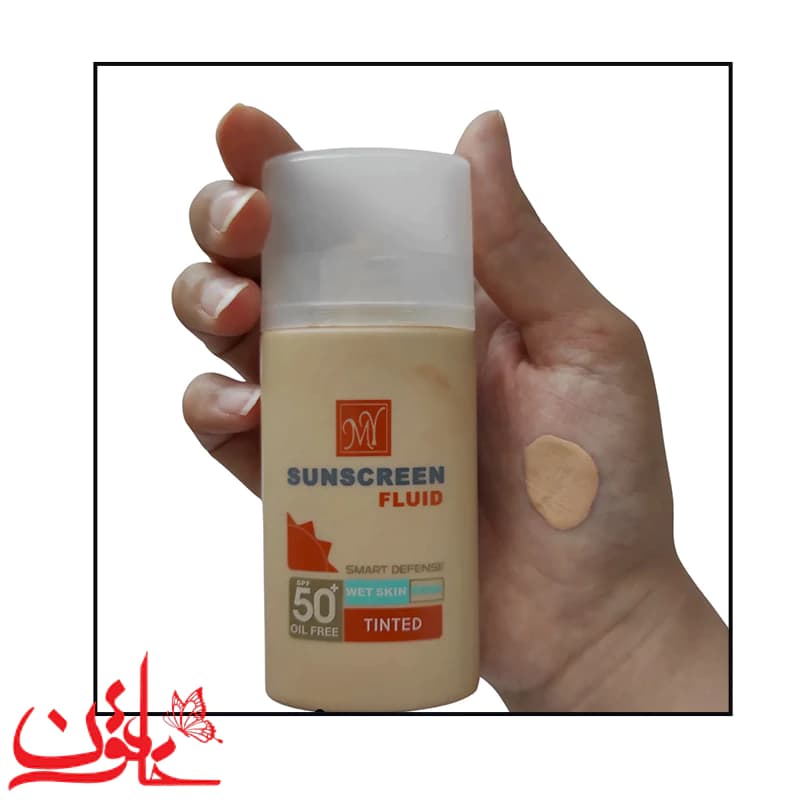 ضدآفتاب فلوئید رنگی مای SPF50 مدل Smart Defense مناسب انواع پوست حجم 50 میلی‌ لیتر — تصویر ۵