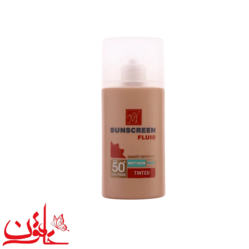 ضدآفتاب فلوئید رنگی مای SPF50 مدل Smart Defense مناسب انواع پوست حجم 50 میلی‌ لیتر