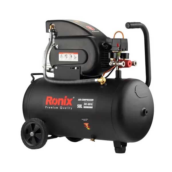 کمپرسور باد رونیکس 50 لیتری مدل RC-5010 — تصویر ۲