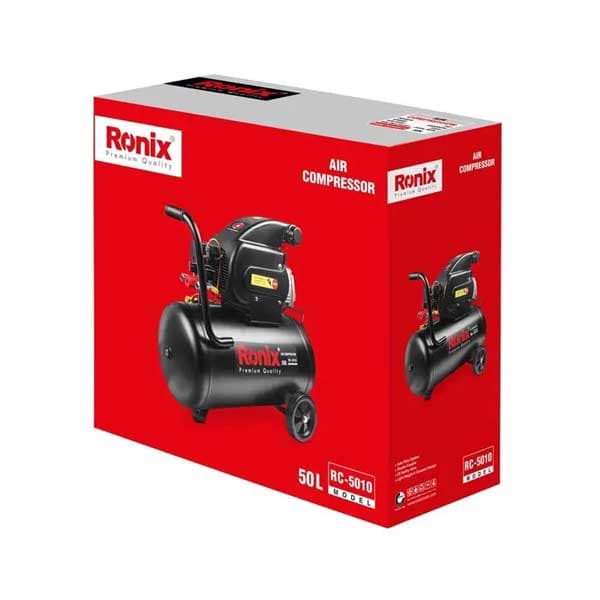 کمپرسور باد رونیکس 50 لیتری مدل RC-5010 — تصویر ۴