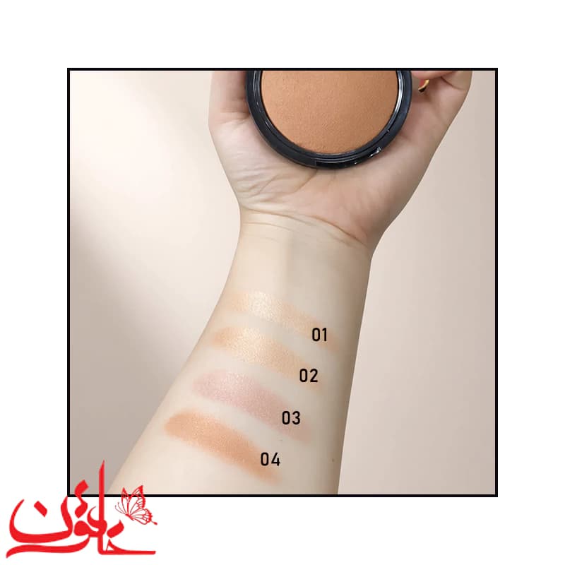 هایلایتر کالیستا مدل مون داست شماره 01 حجم 9 گرم — تصویر ۶