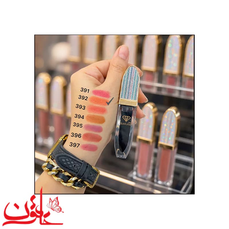 تینت لب مایع سالوته شماره 392 — تصویر ۶