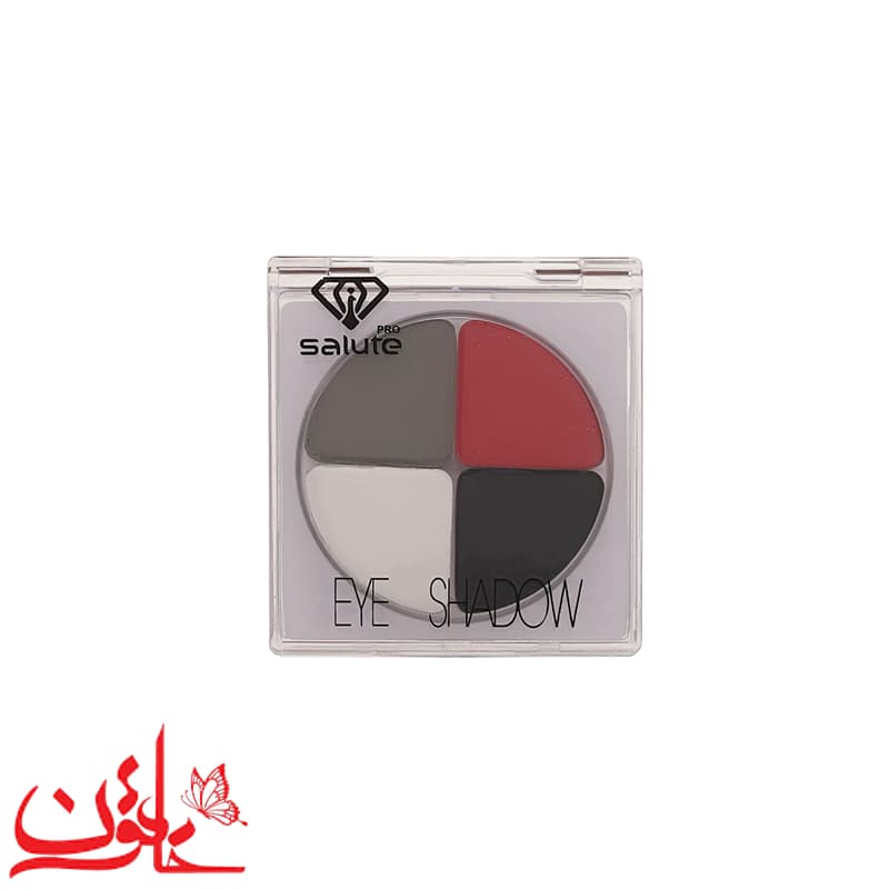 سایه چشم سالوته پرو شماره 604 مدل کریستالی (پالت ۴ رنگ مات) — تصویر ۹