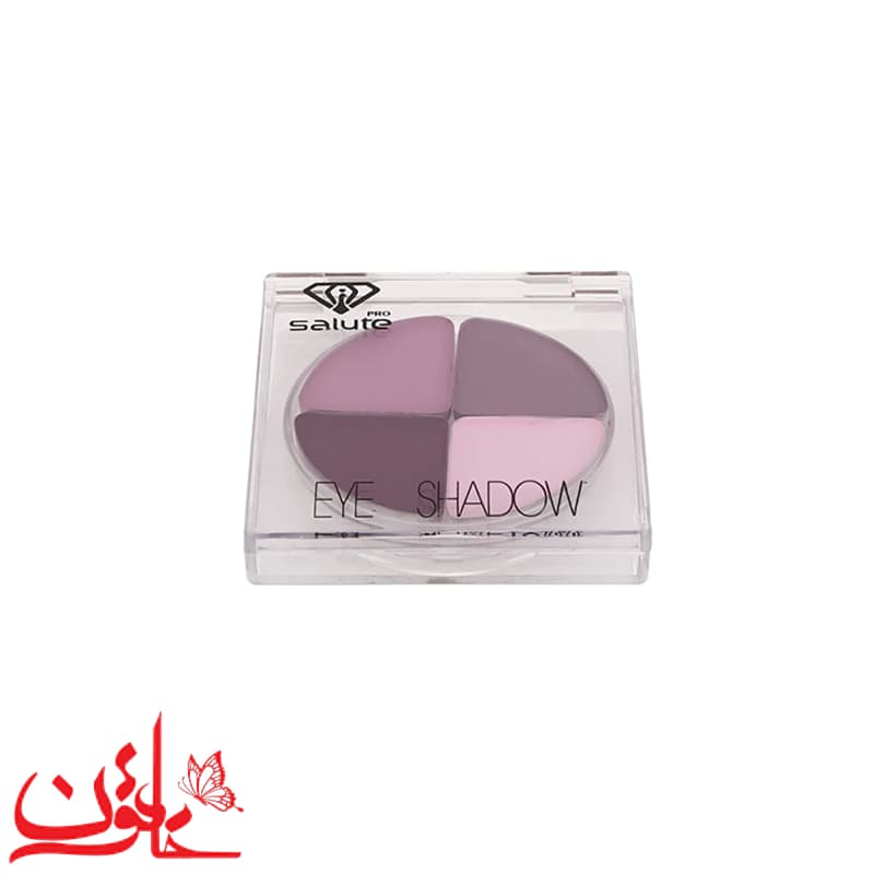 سایه چشم سالوته پرو شماره 603 مدل کریستالی (پالت ۴ رنگ مات) — تصویر ۶