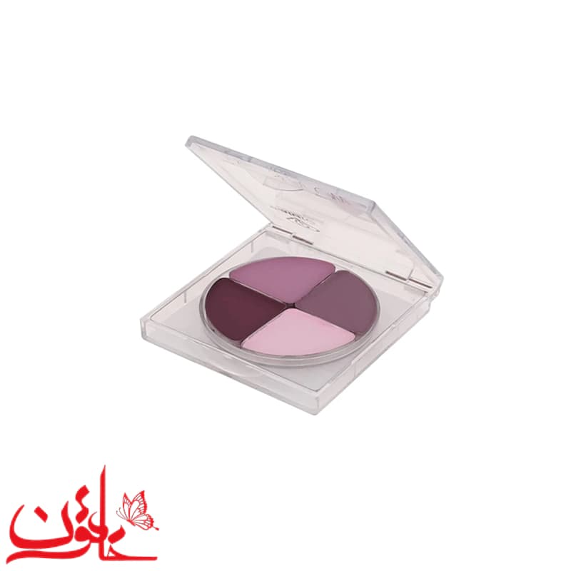 سایه چشم سالوته پرو شماره 603 مدل کریستالی (پالت ۴ رنگ مات)