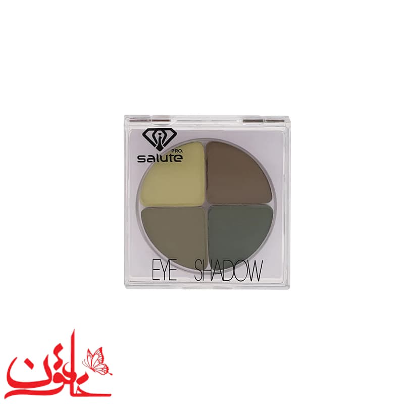 سایه چشم سالوته پرو شماره 602 مدل کریستالی (پالت ۴ رنگ مات) — تصویر ۱۰