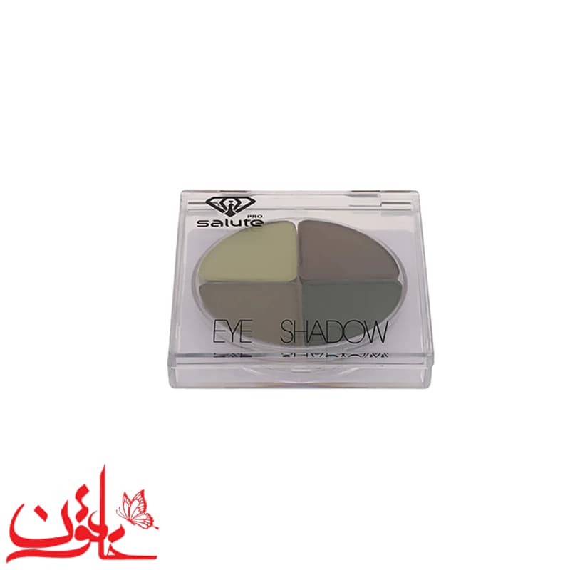 سایه چشم سالوته پرو شماره 602 مدل کریستالی (پالت ۴ رنگ مات) — تصویر ۶