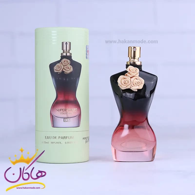 ادکلن جیبی سوپر اسمارت زنانه 037 ژان پل گوتیه له بل له 25 میل