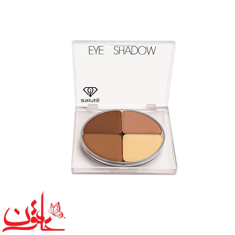 سایه چشم سالوته پرو شماره 601 مدل کریستالی (پالت ۴ رنگ مات)