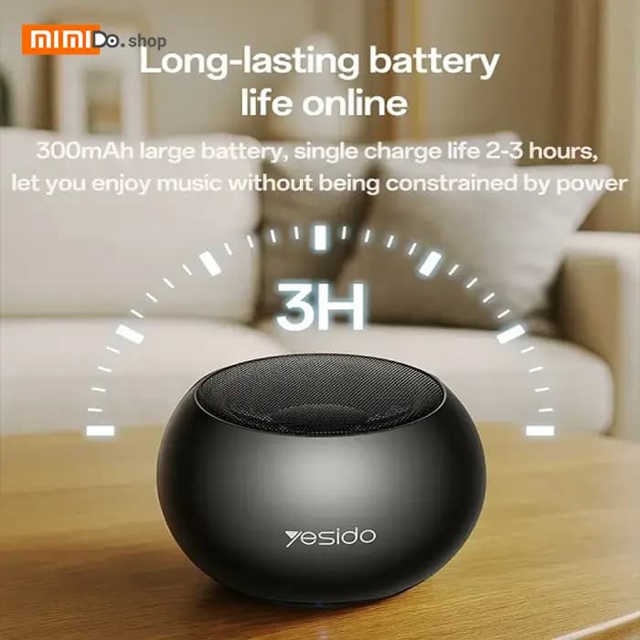 اسپیکر بلوتوثی یسیدو Yesido YSW33 توان 3 وات — تصویر ۱۱