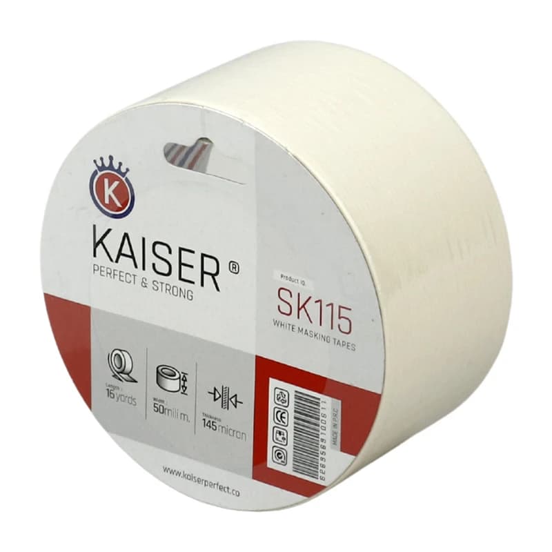 چسب کاغذی 5 سانتی متری Kaiser SK115 16 Yard — تصویر ۲