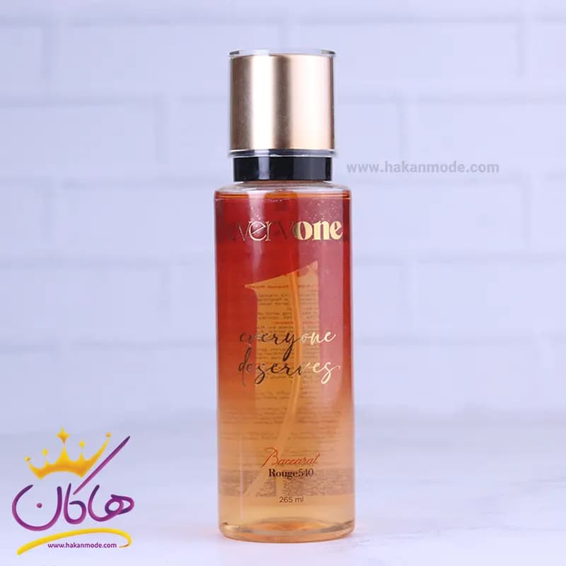 بادی اسپلش اوری وان اسپرت باکارات رژ 265 میل