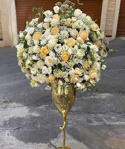 جام گل تبریک 595