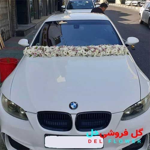 گل ماشین عروس ساده 683