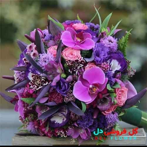 دسته گل عروس ظریف 658