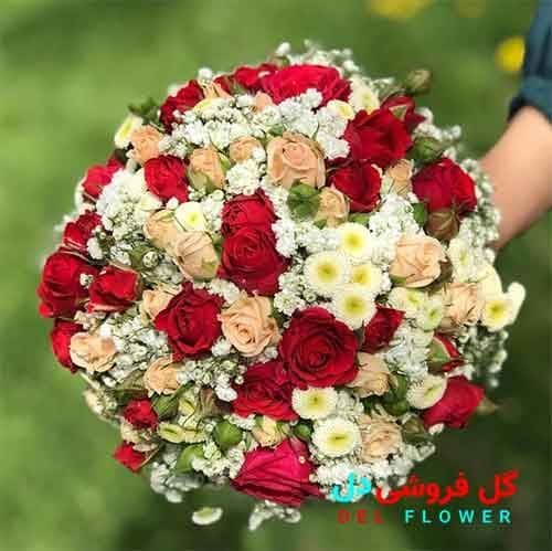 دسته گل عروس خوشگل 655