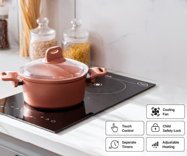اجاق برقی دی اس تی مدل 02-T2V — تصویر ۷