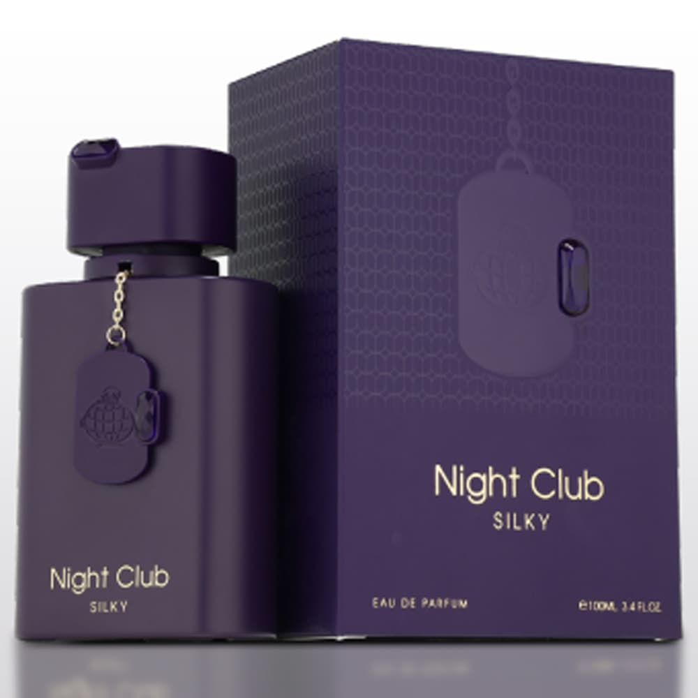 ادوپرفیوم نایت کلاب سیلکی فرگرانس ورد Night Club Silky Fragrance World