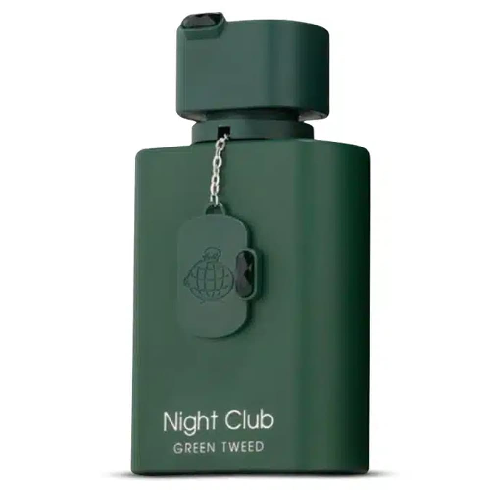 ادوپرفیوم نایت کلاب گرین توید فرگرانس ورد Night Club Green Tweed Fragrance World — تصویر ۷
