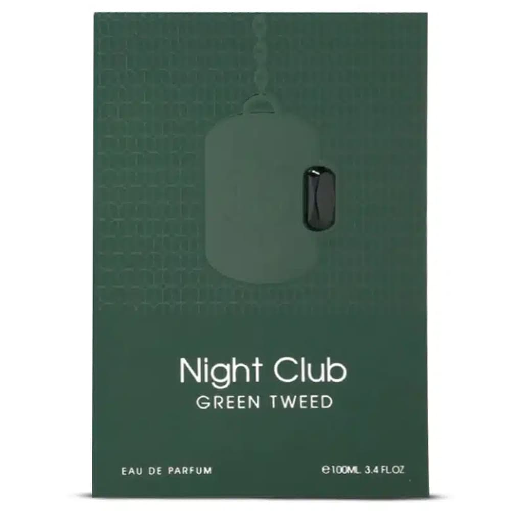 ادوپرفیوم نایت کلاب گرین توید فرگرانس ورد Night Club Green Tweed Fragrance World — تصویر ۴