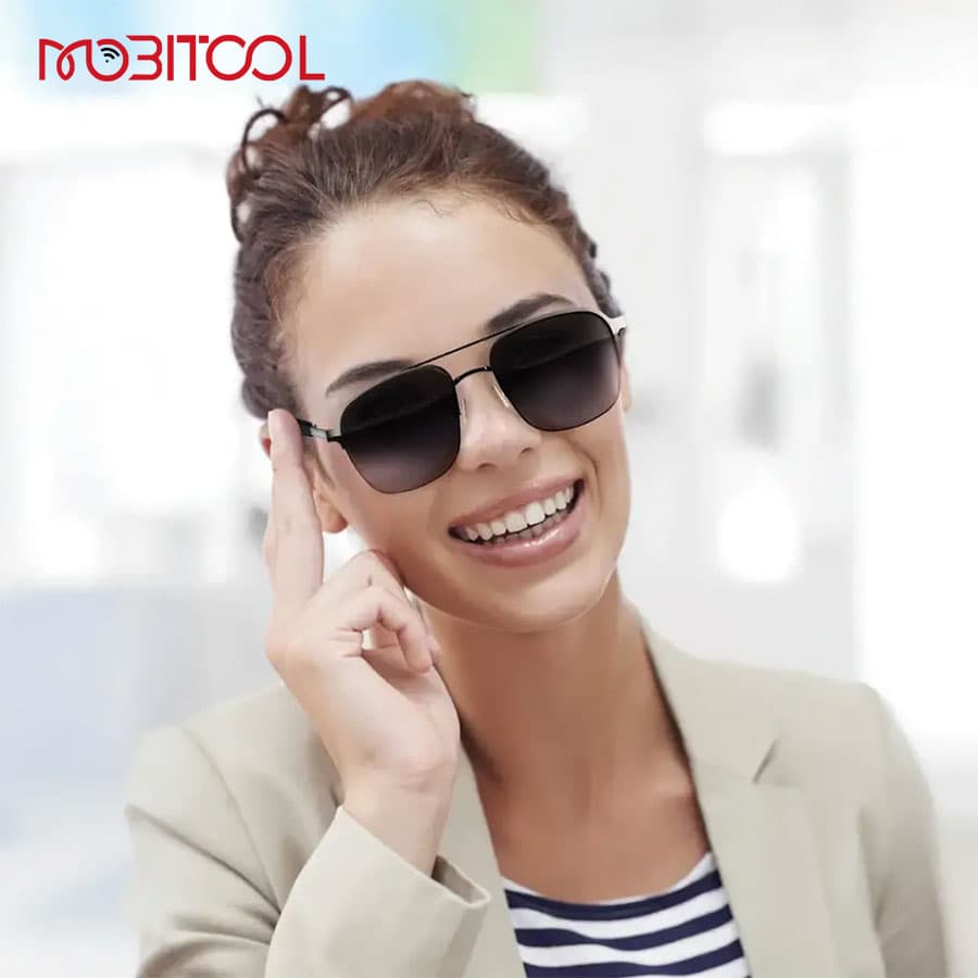 عینک دودی UV400 هوشمند پرودو Porodo Lifestyle Vista Smart Audio Glasses — تصویر ۳