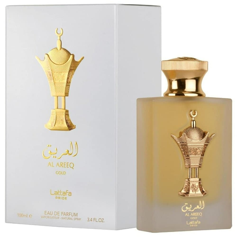 ادوپرفیوم العریق گلد لطافه پراید Al Areeq Gold Lattafa Pride — تصویر ۶