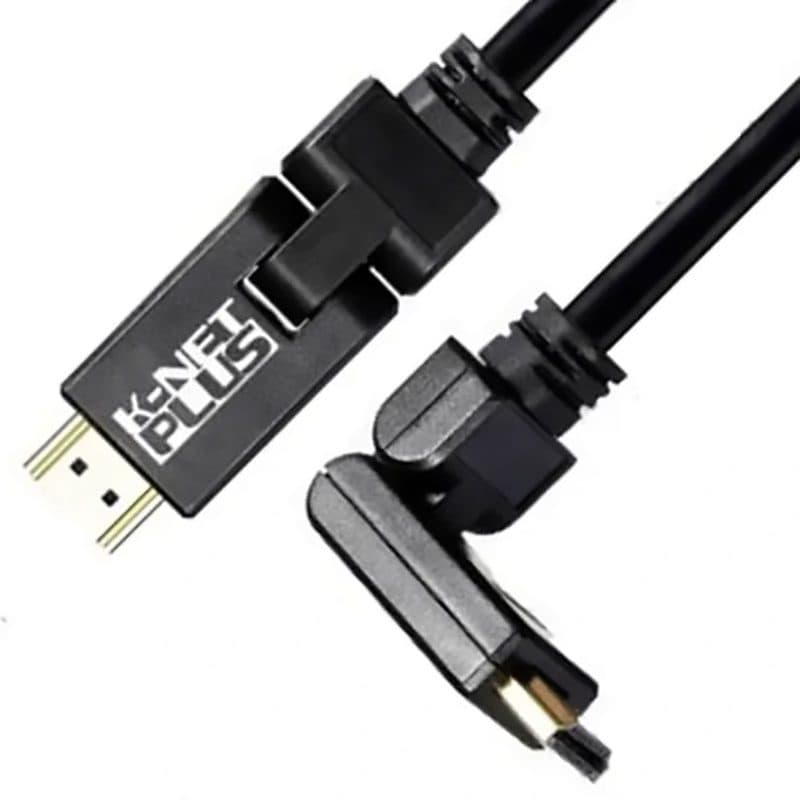 کابل HDMI کی نت پلاس V2.0-4Kمدل KP-CHR2018 طول 1.8 متر ا K-NET PLUS KP-CHR2018 4K HDMI V2.0 Cable 1.8M کد 2561 — تصویر ۷