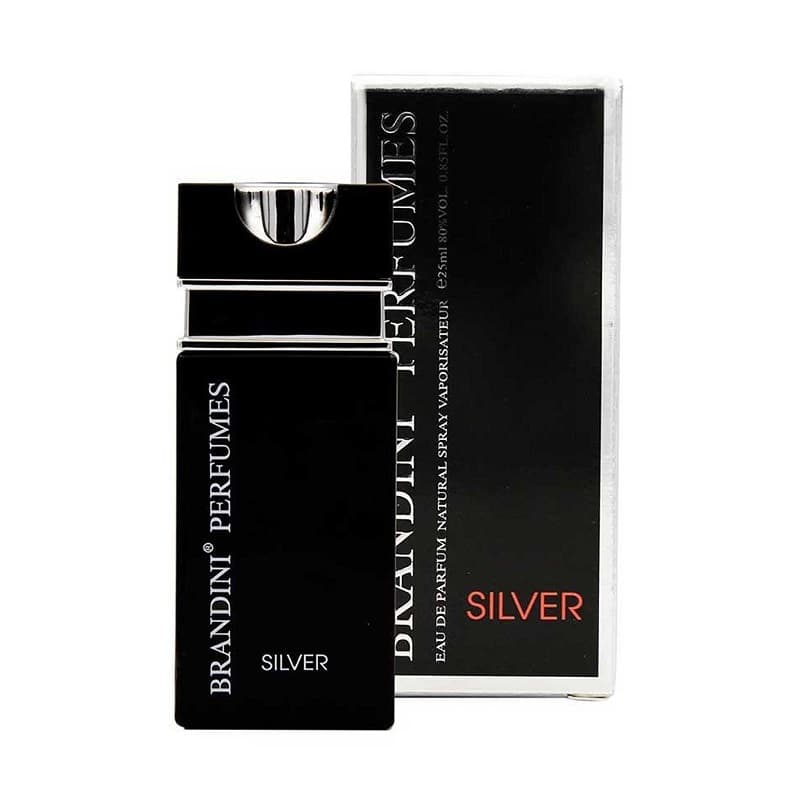 ادو پرفیوم مردانه برندینی مدل silver حجم 25mL