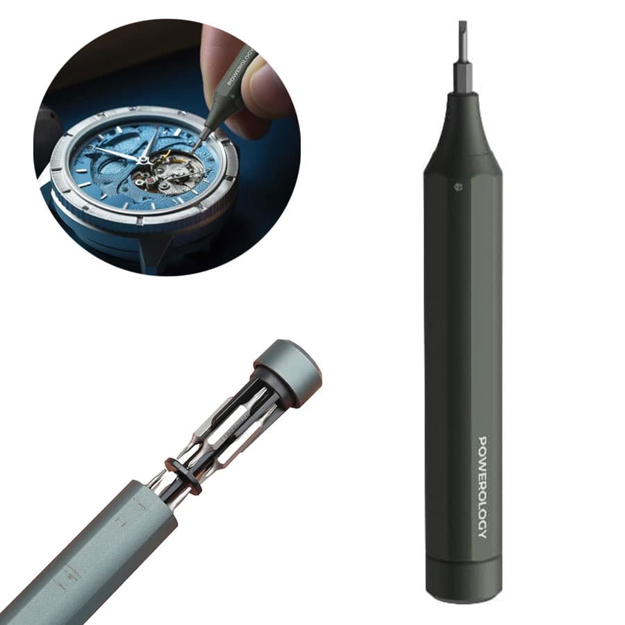 ست پیچ گوشتی قلمی پاورولوژی با 22 سری Powerology 23in1 Double Head Bits Design Pen Type Screwdriver Set