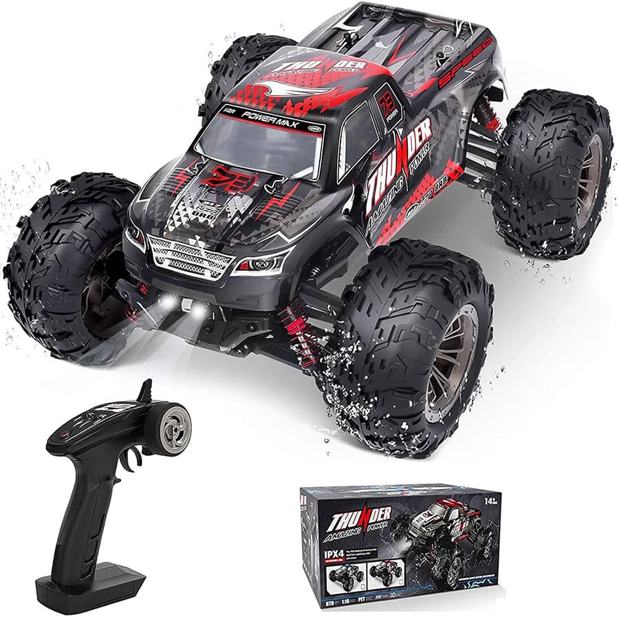 ماشین کنترلی آفرود سرعتی Thunder IPX4 amazing power RC 1:16