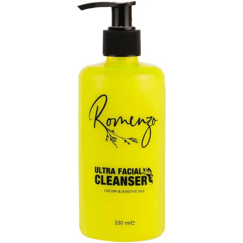 ژل شستشوی صورت رومنزو مدل ultra facial cleanser حجم 330mL