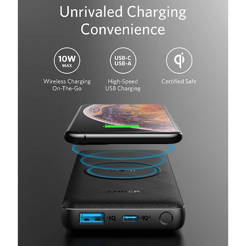 پاوربانک وایرلس 10000 میلیآمپر انکر Anker PowerCore III Sense A1617H11 — تصویر ۷
