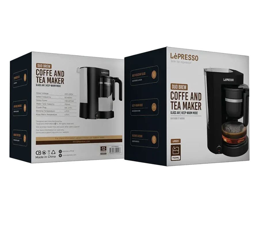 قهوهساز و چایساز لپرسو Lepresso Duo Brew Coffee and Tea Maker LP021 — تصویر ۱۰