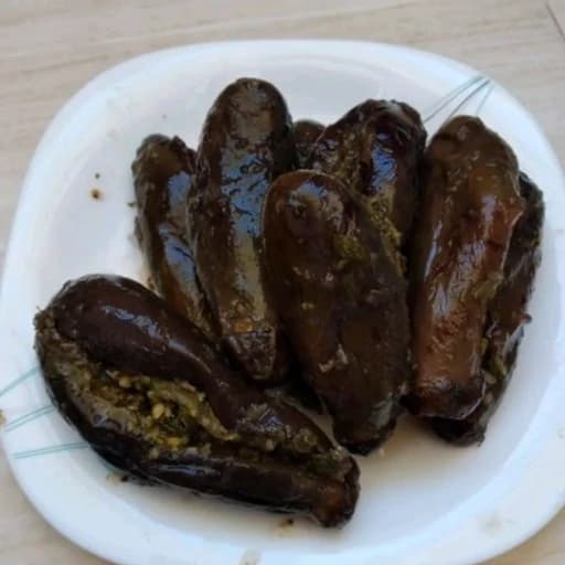 ترشی بادمجان شکم پر، رب اناری،یک کیلویی،گیلان.رشت — تصویر ۳