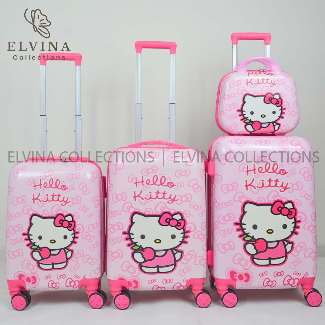 چمدان دخترانه هلو کیتی (4 سایز قابل انتخاب) — تصویر ۲