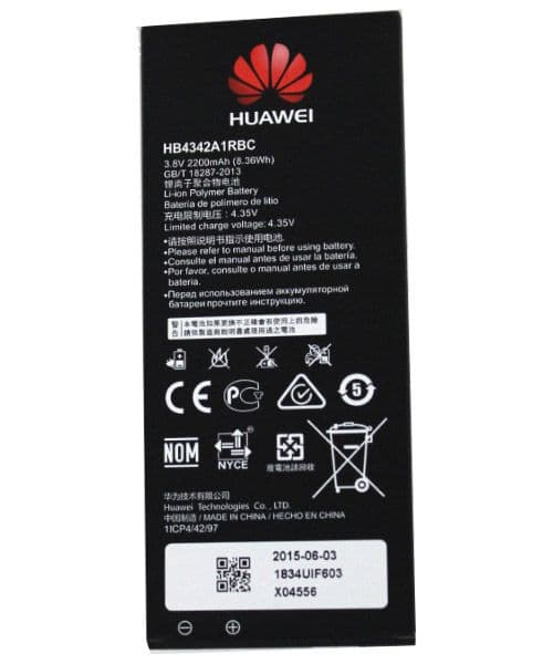 باتری اصلی هواوی Huawei Ascend Y6 — تصویر ۵