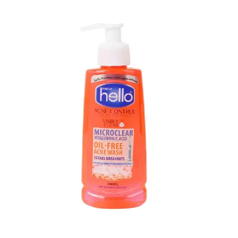 فیس واش هلو فرش مناسب پوست چرب و آکنه حجم 200mL