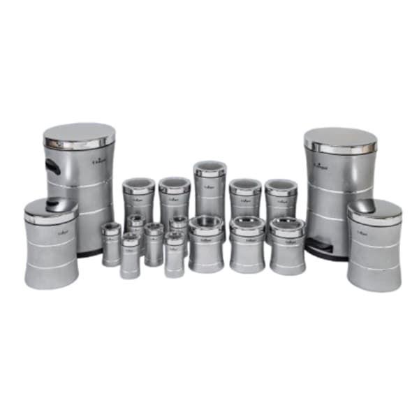 18کمر باریک خطی نقره ای استیل مدل UN- 4688