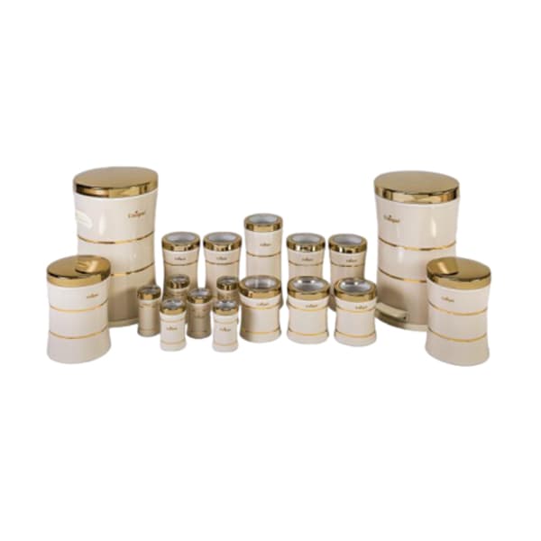 18کمر باریک خطی کرم طلا مدل UN- 4690