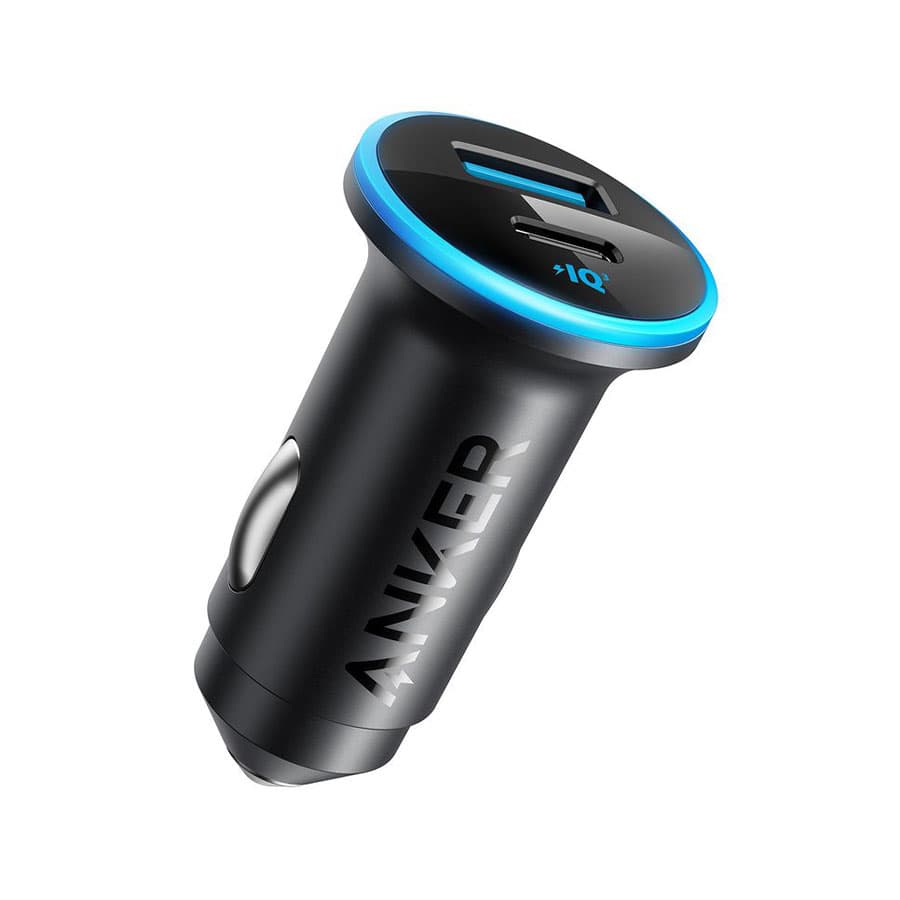 شارژر فندکی 52.5 وات انکر Anker A2735 323 52.5W Compact 2-Port Car Charger