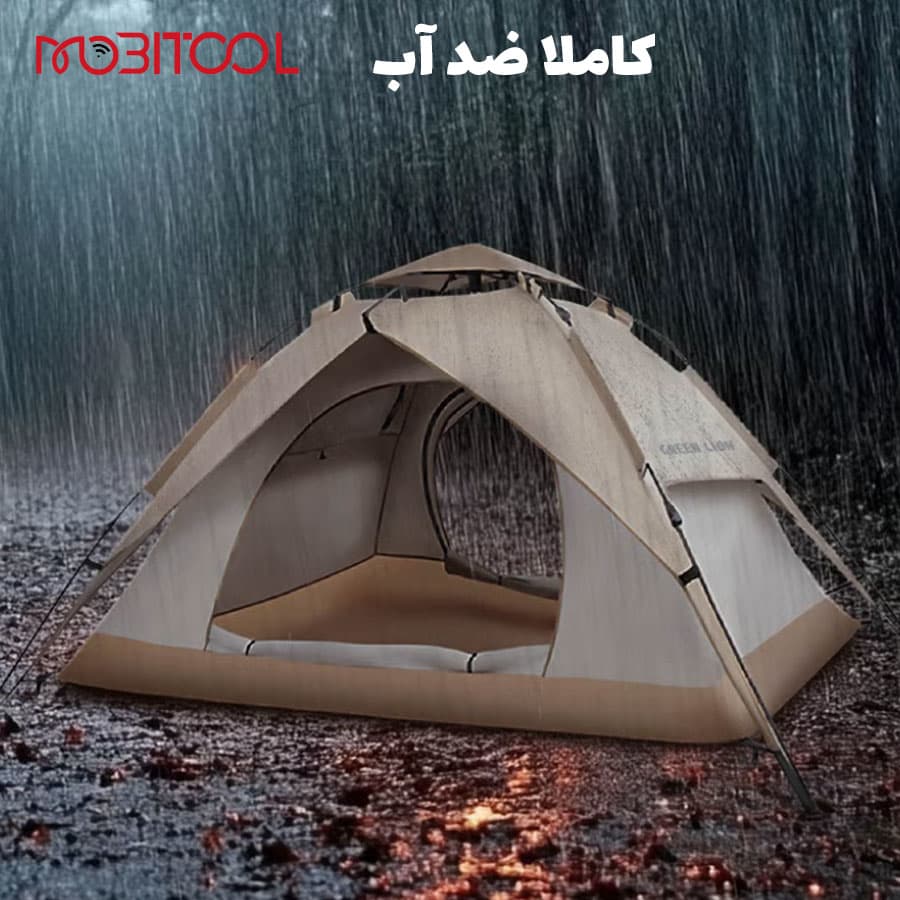 چادر مسافرتی 4 نفره گرین لاین Green Lion GT-4 Ultimate Camping Tent — تصویر ۴