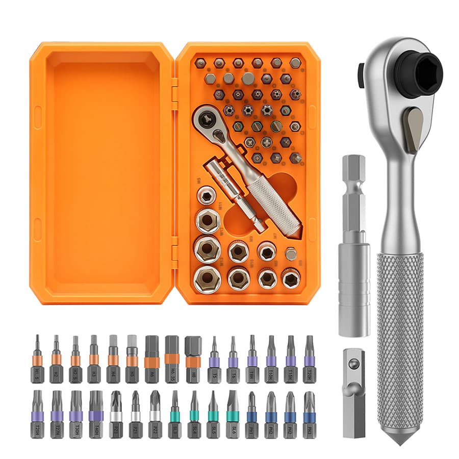ست آچار بکس جغجغه ای 42 عددی گرین لاین Green Lion 42-IN-1 Ratchet Socket Set