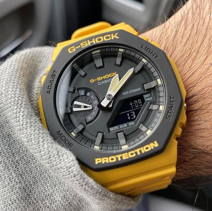 ساعت مچی کاسیو جی شاک مدل Casio G-Shock GA-2110SU-9A — تصویر ۱۱