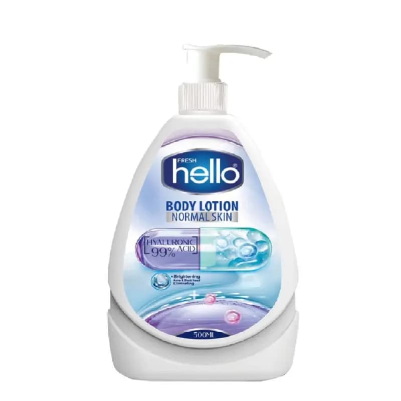 لوسیون پمپی هلو فرش مناسب پوست خشک حجم 500mL — تصویر ۲